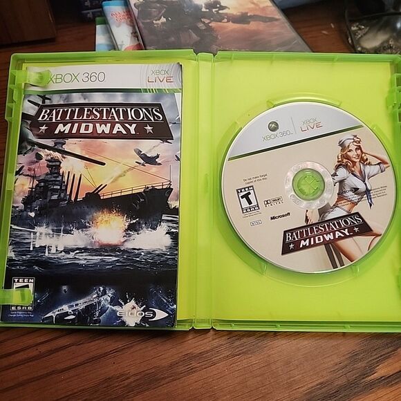 BATTLESTATIONS MIDWAY XBOX 360 COMPLETE CIB WITH MANUAL - Picture 3 of 3